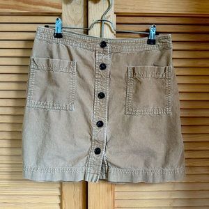 Adorable Gap Corduroy Mini Skirt